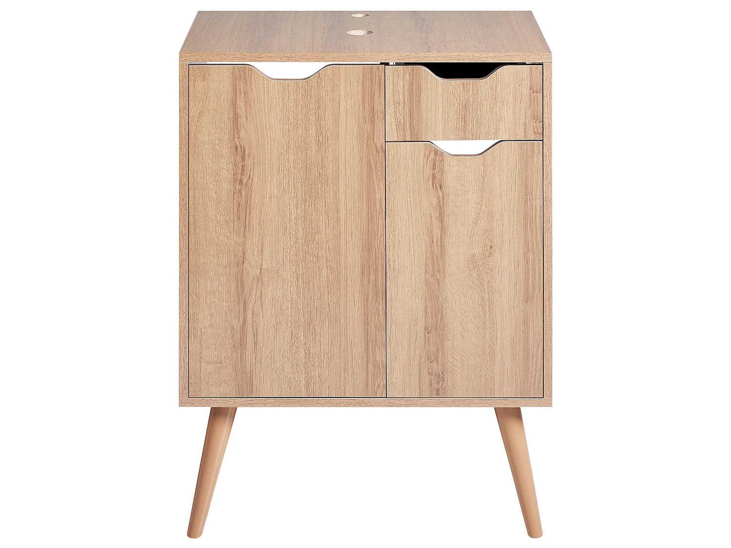 Meuble de salle de bain CANOAS 60 cm Marron clair
