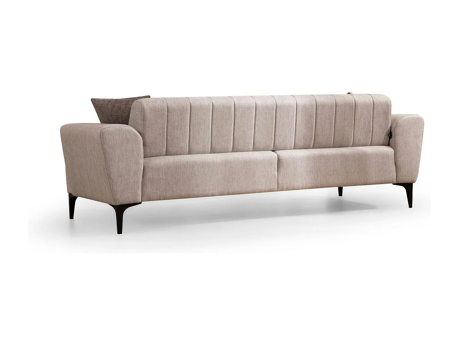 Canapé 3 places beige - lit d’appoint, style moderne LUCCA