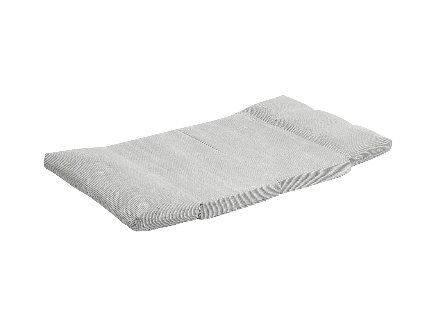 Canapé-Lit Pliant SucceBuy, 3 en 1  Pliable avec Housse Lavable Gris Foncé, Complet