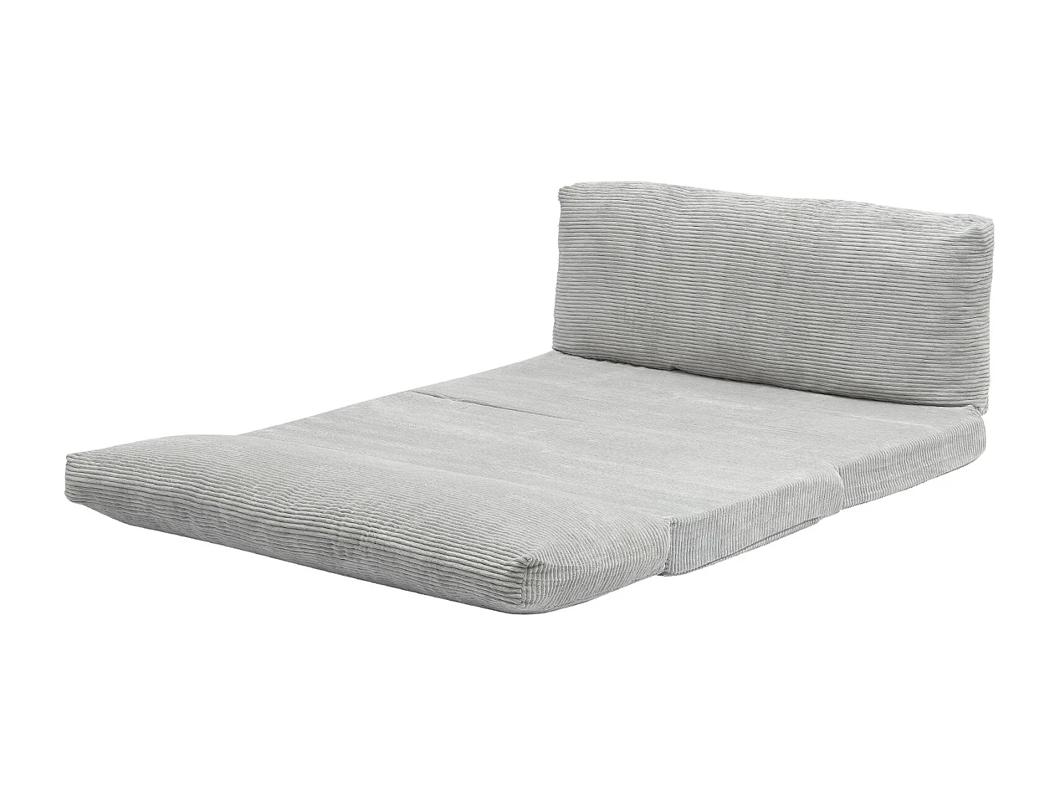 Canapé-Lit Pliant SucceBuy, 3 en 1  Pliable avec Housse Lavable Gris Foncé, Complet