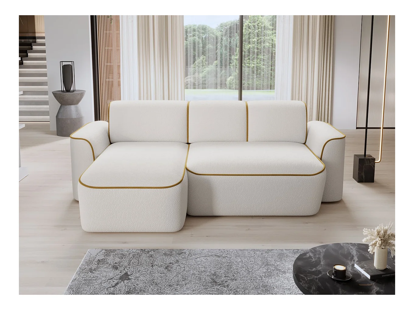 Matratze Almero Natura/Federn&Auflagen/Weiss