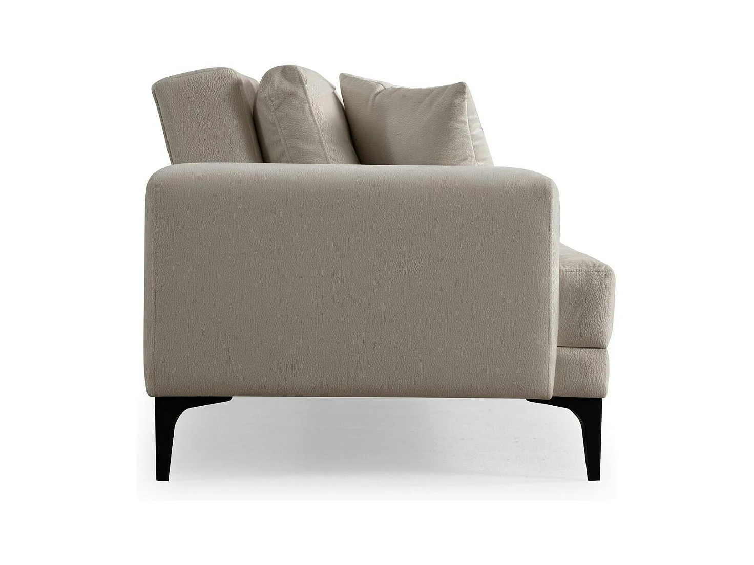 Canapé 3 places écru avec couchage d’appoint JACA