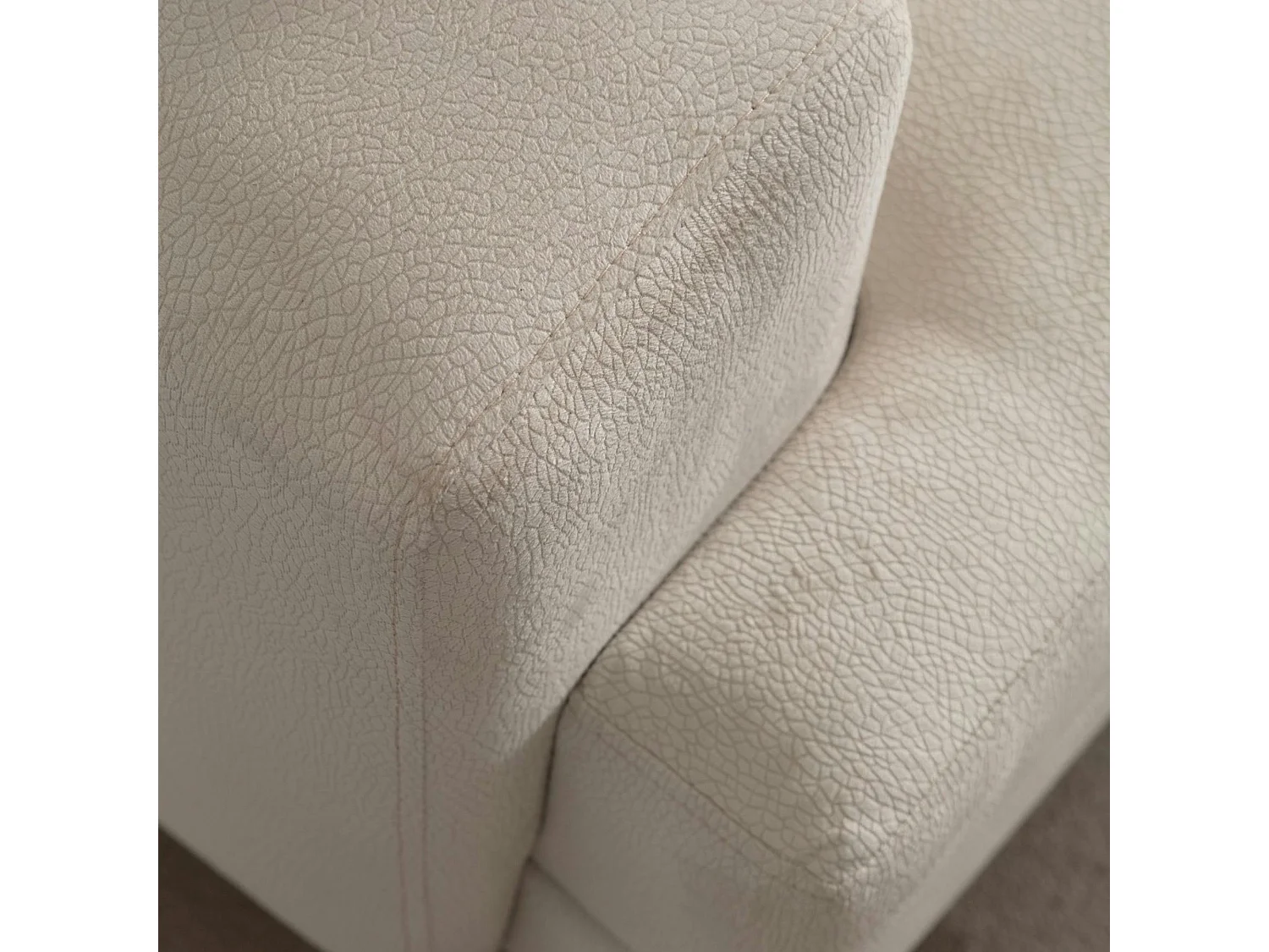 Canapé 3 places écru avec couchage d’appoint JACA