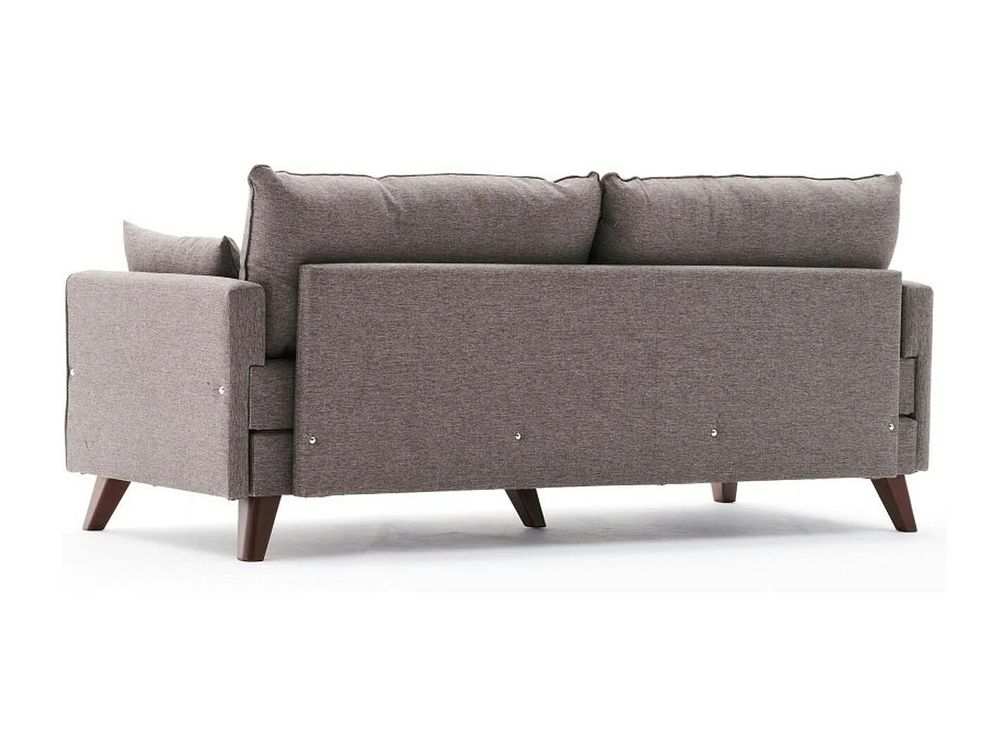 Canapé-lit taupe - dos droit SPLIT