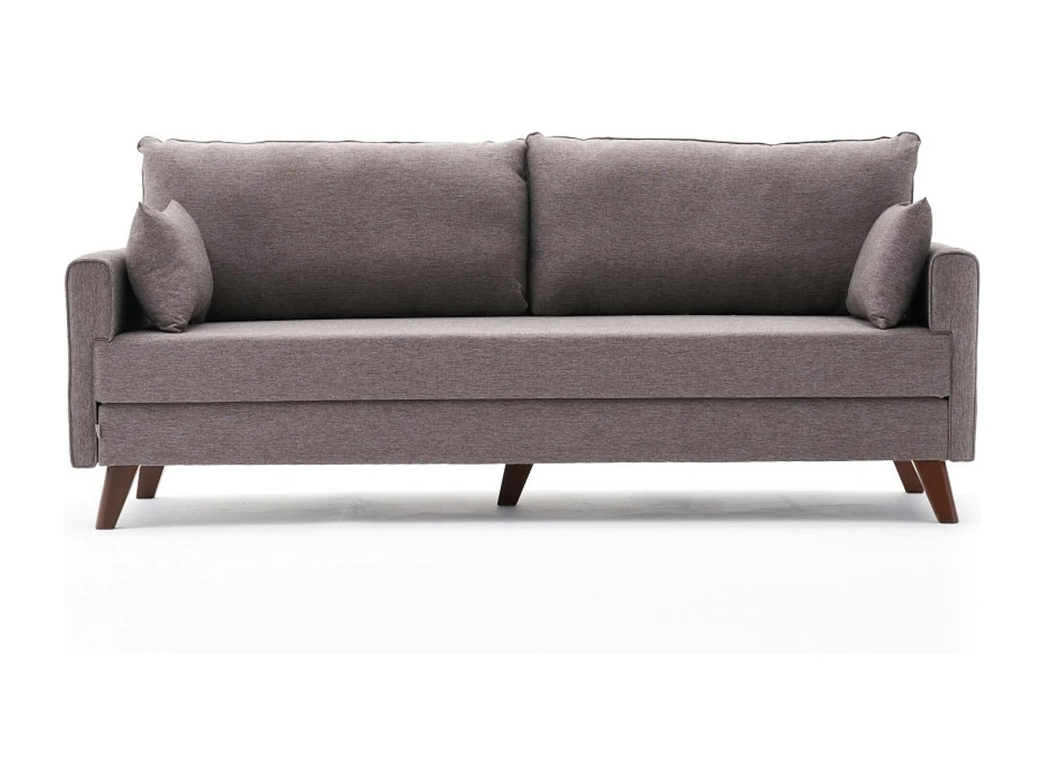 Canapé-lit taupe - dos droit SPLIT