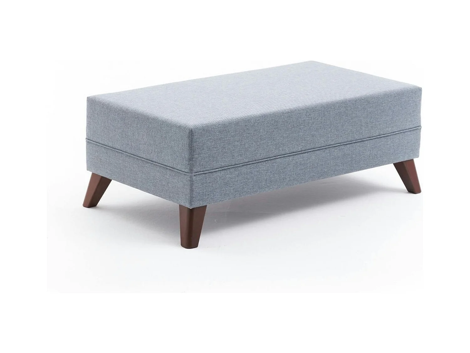 Canapé d'angle convertible bleu gris - côté gauche SPLIT