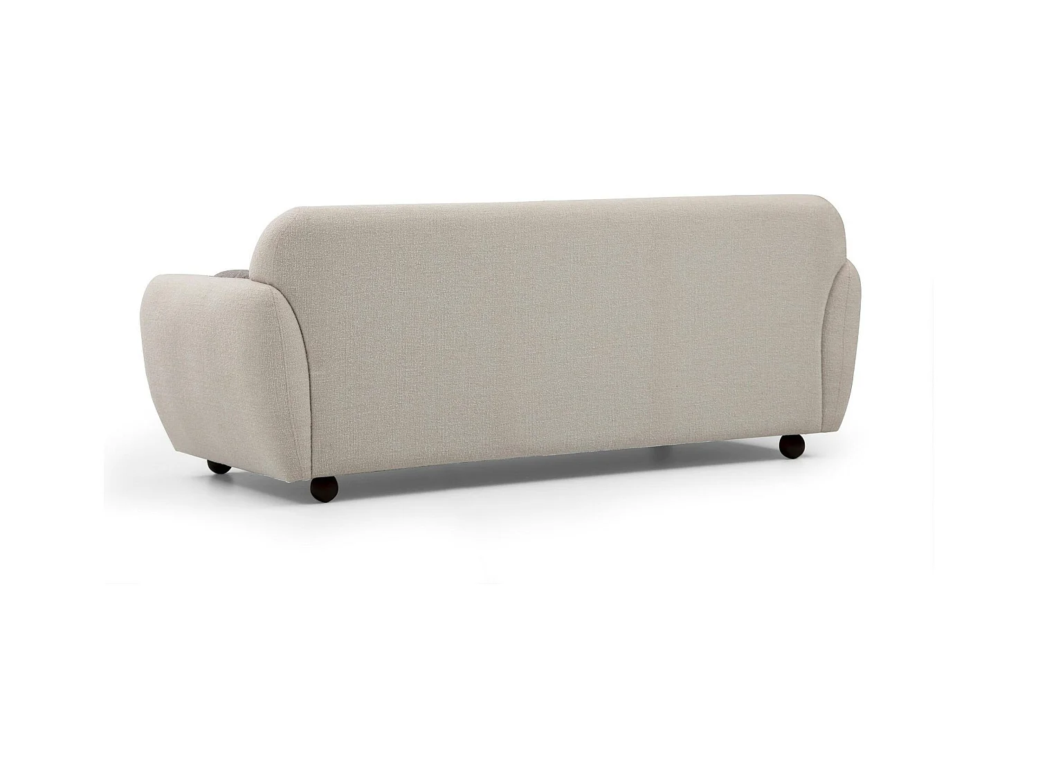 Canapé 3 places beige - style contemporain LUCCA