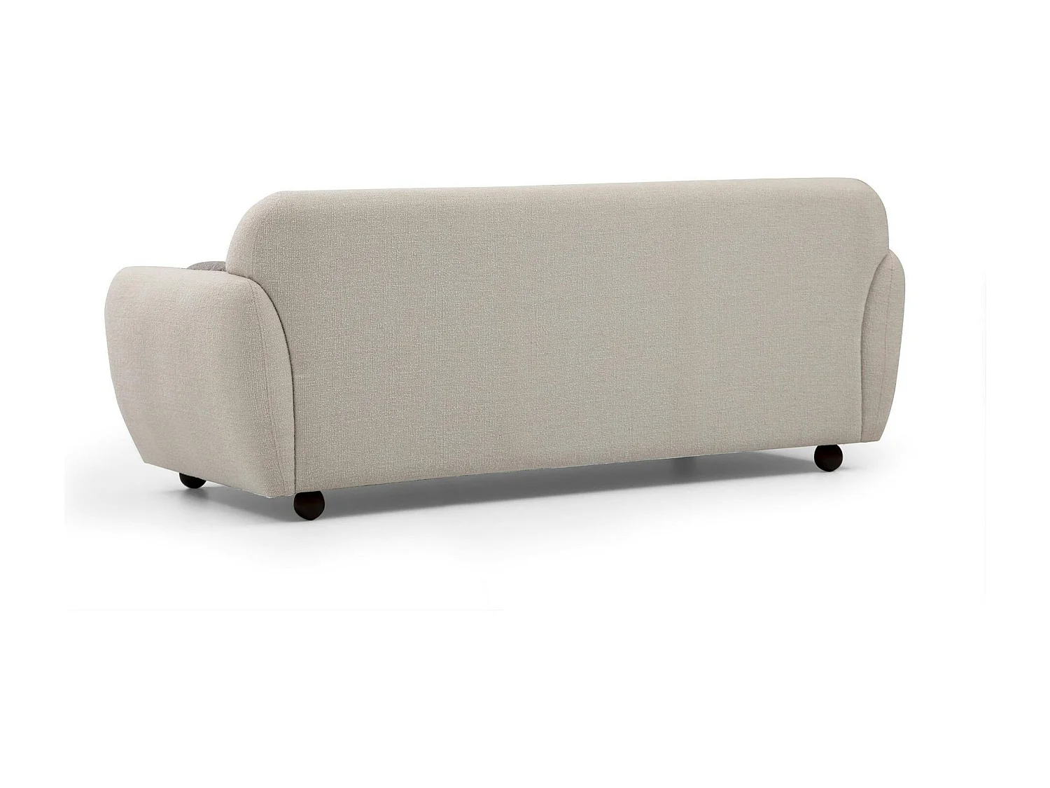 Canapé 3 places beige - style contemporain LUCCA