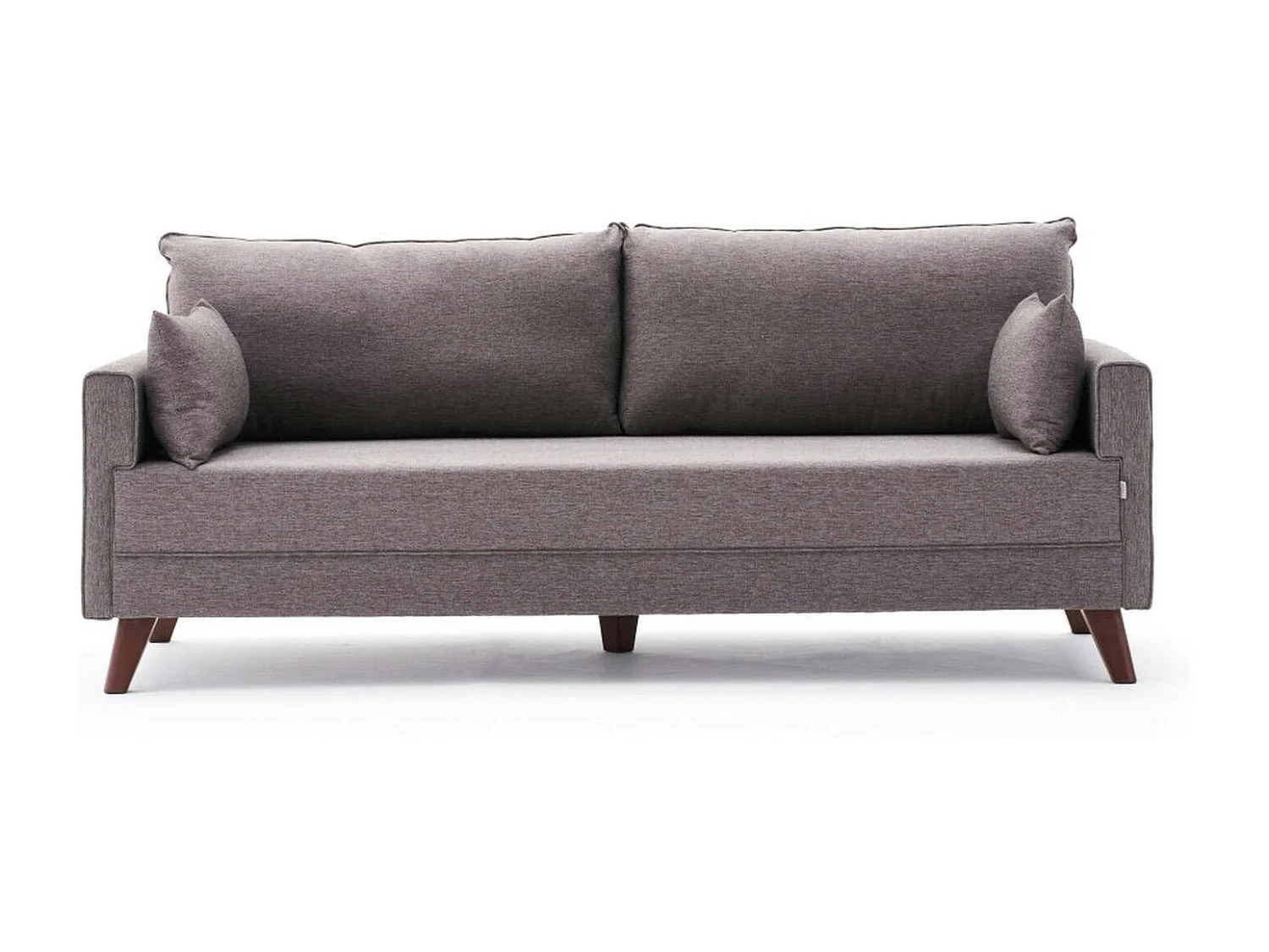 Canapé 3 places taupe - dos droit SPLIT