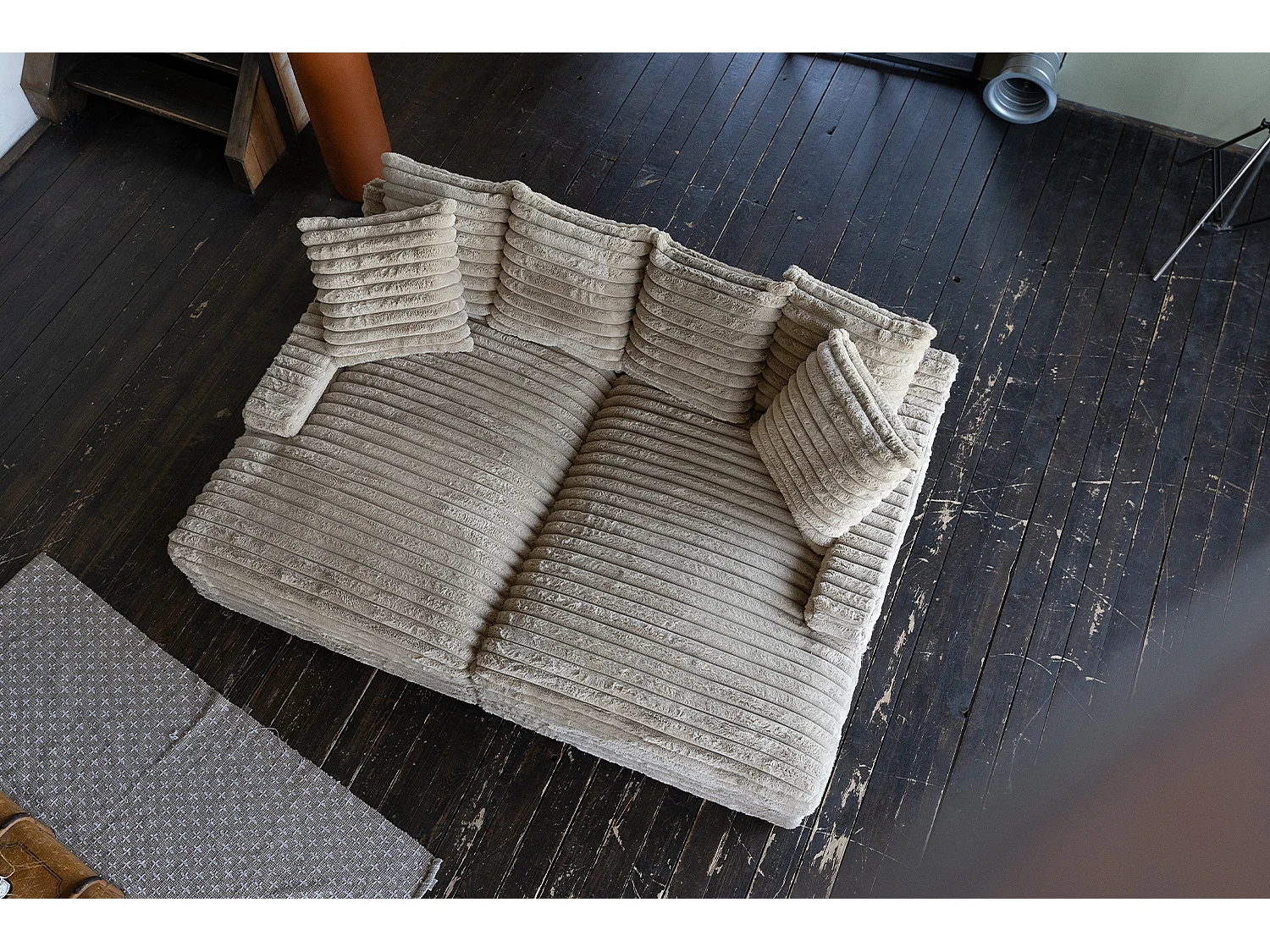 Bigsofa - Taupe Cord - CADY