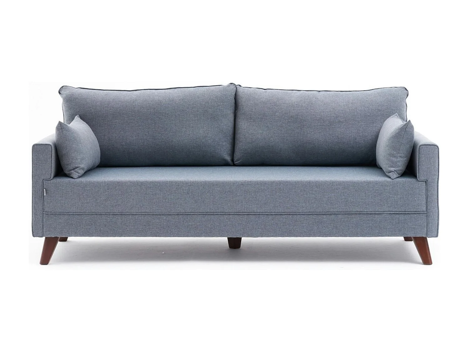 Canapé 3 places bleu gris - dos droit SPLIT