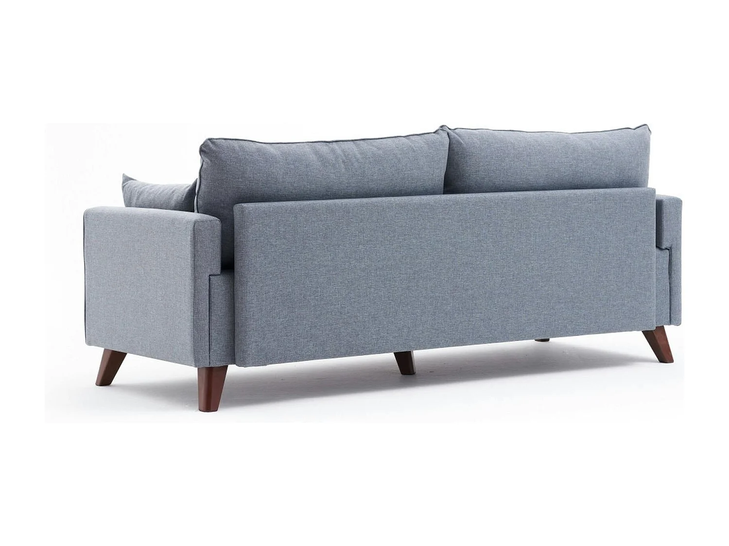 Canapé 3 places bleu gris - dos droit SPLIT