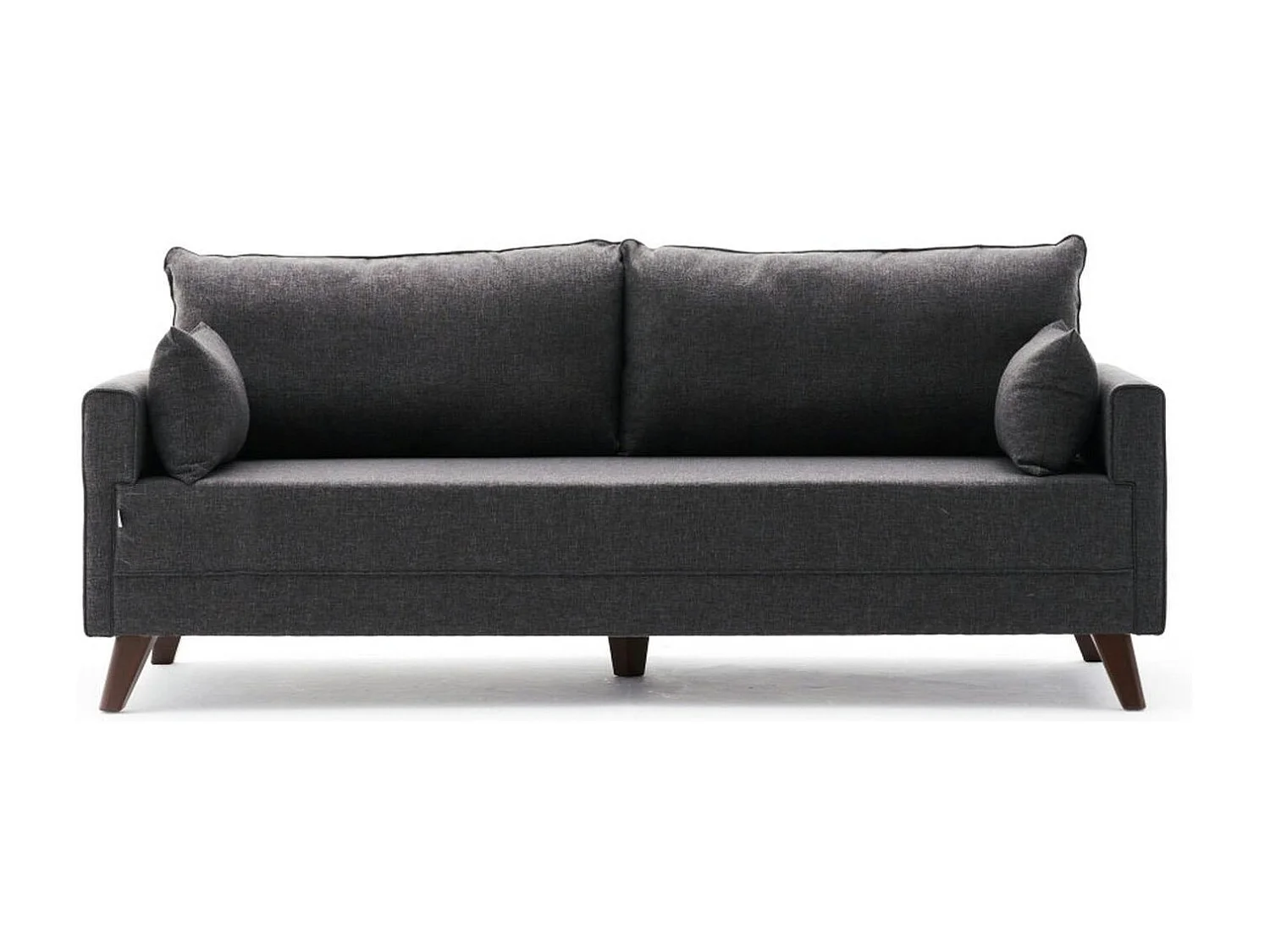 Canapé 3 places gris anthracite - dos droit SPLIT