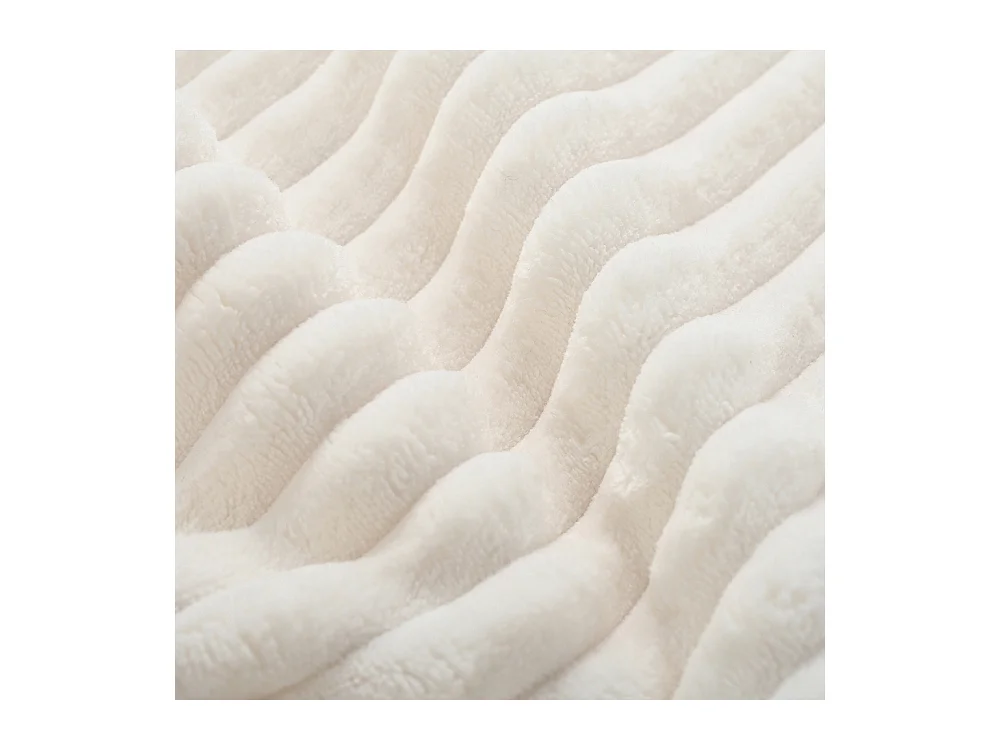 Canapé 3 places en tissu avec nuages Canapé combiné canapé modulaire emballage entièrement compressé sans montage blanc