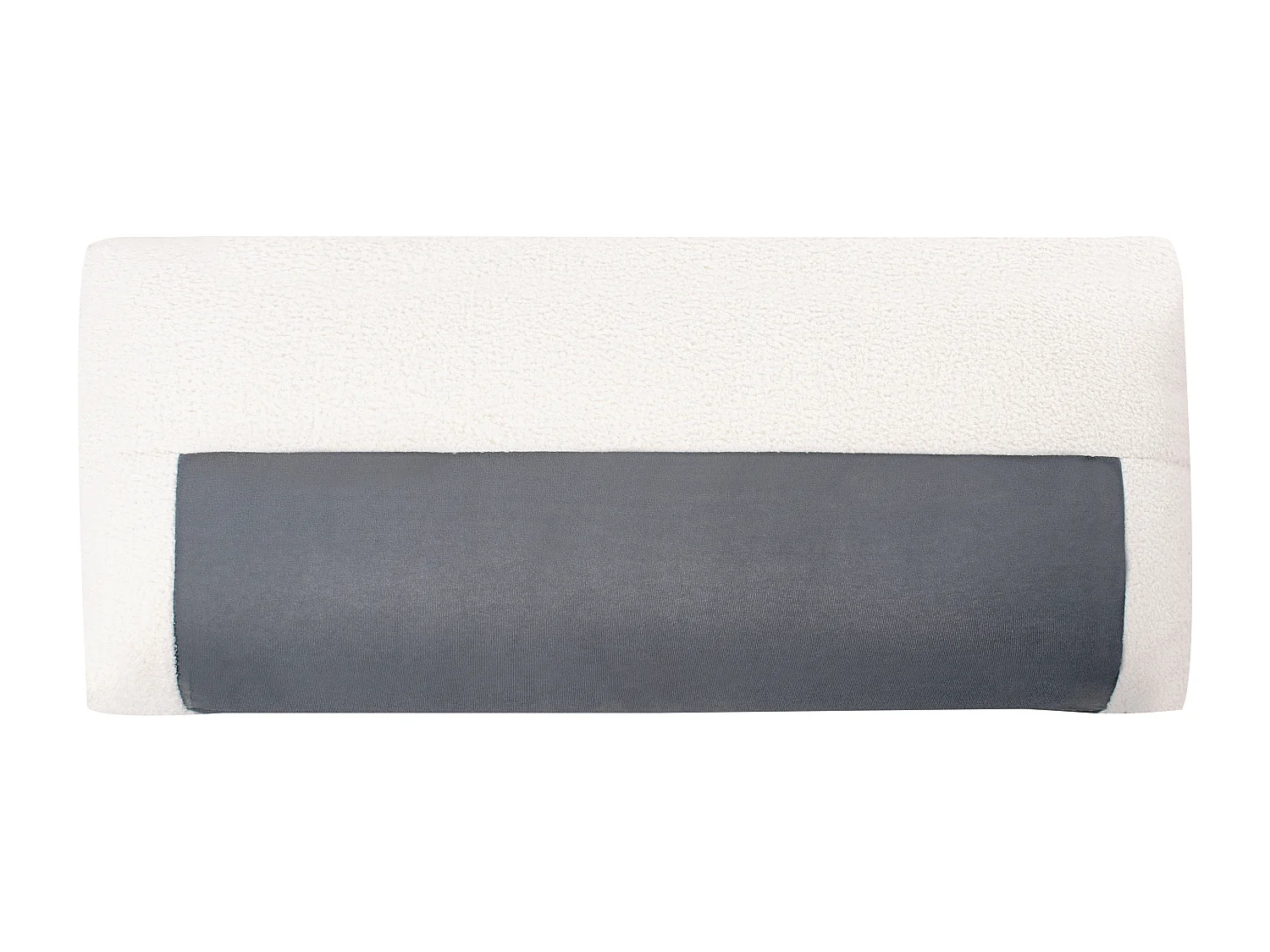 Divano LUVOS Bouclé Bianco sporco 3 posti