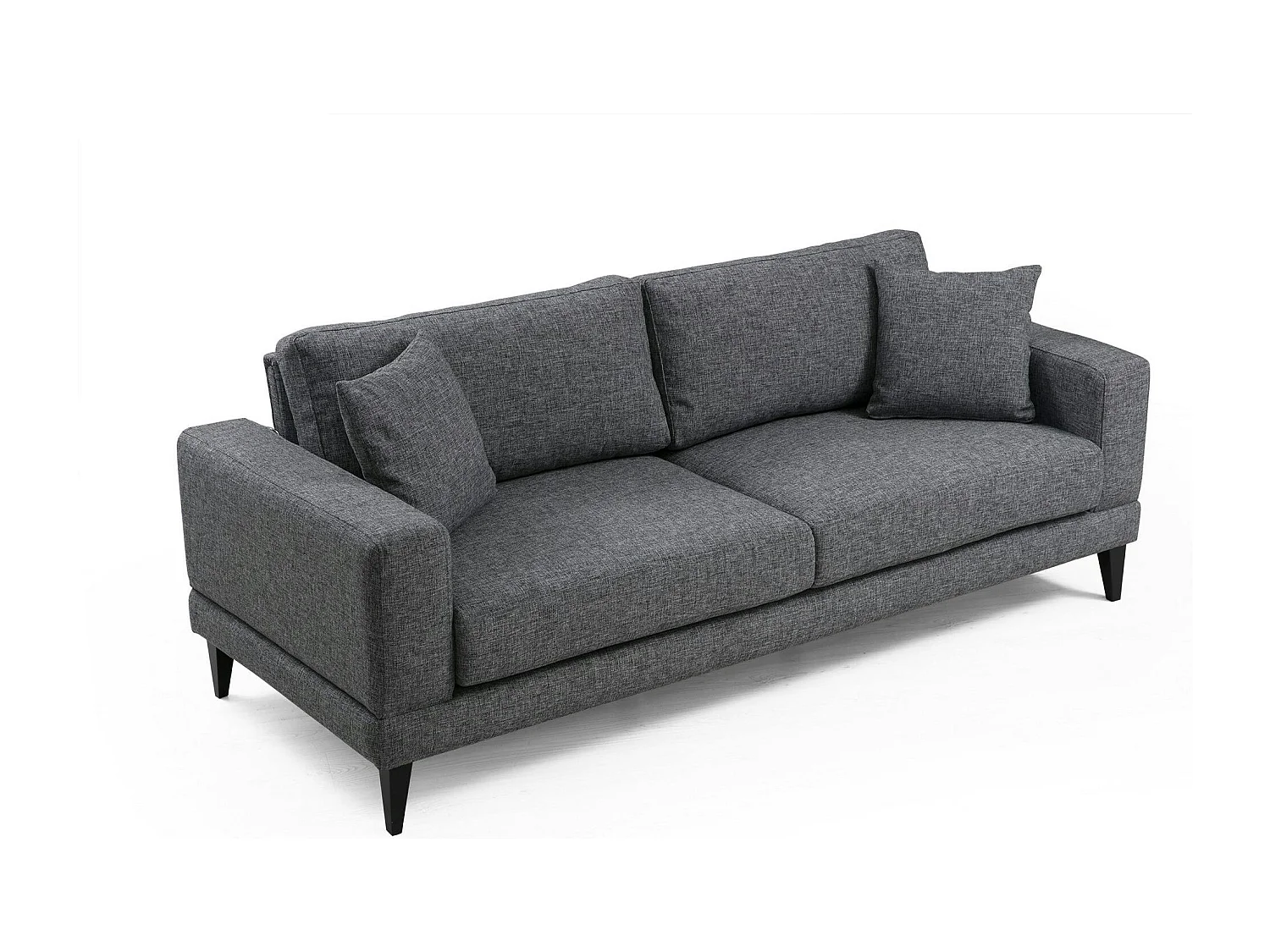 Canapé 3 places gris - style contemporain VENCE