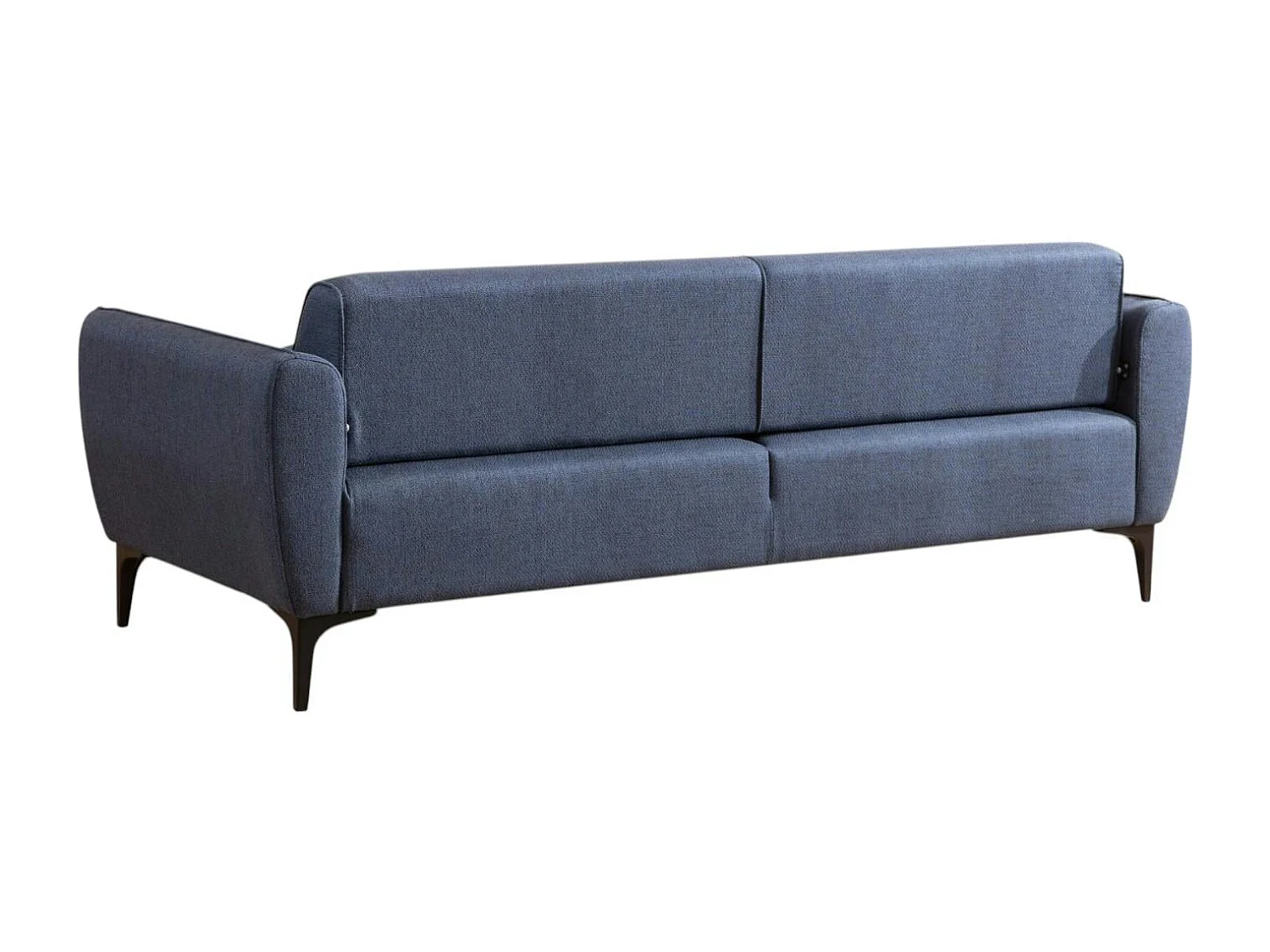 Canapé 3 places bleu - couture déco VILNIUS