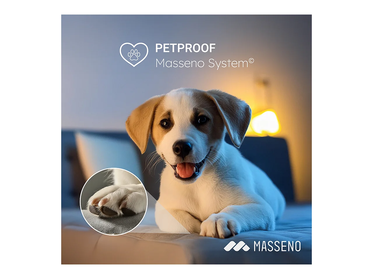 Canapé d'angle VOLIRA Gris clair en peluche avec fonction de couchage