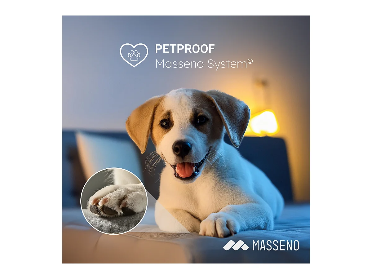 Canapé d'angle SENTI Vert en velours côtelé avec fonction de couchage