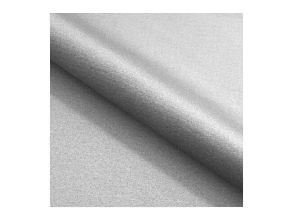 Canapé d'angle TOLMO Gris clair en velours avec fonction de couchage