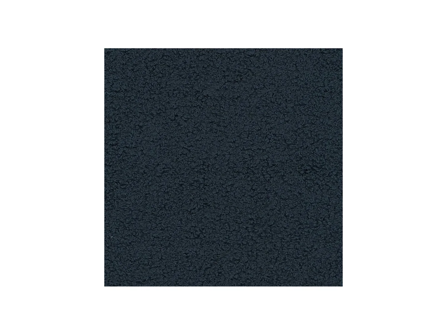 Canapé d'angle MODENZA Bleu en bouclé avec fonction de couchage