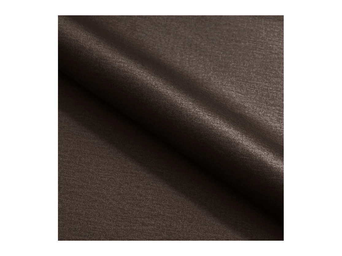 Canapé d'angle SORELA Marron en velours avec fonction de couchage