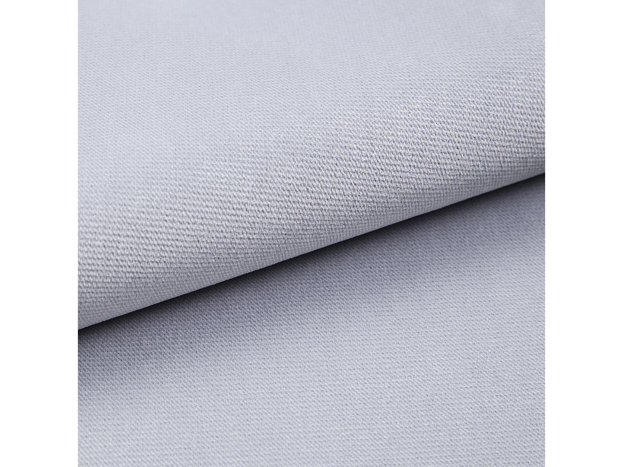 Canapé d'angle TOLARI Gris clair en peluche avec fonction de couchage