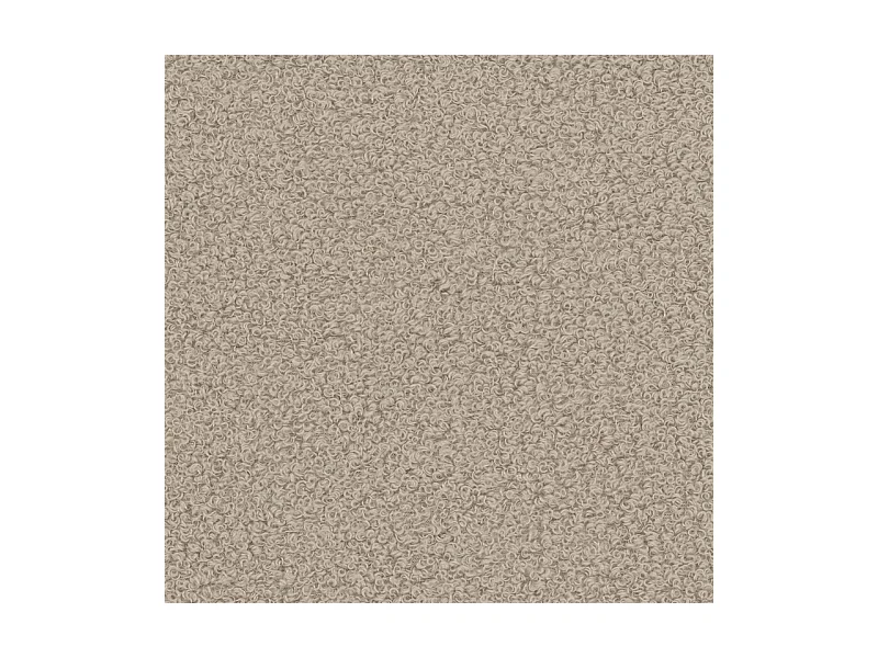 Canapé d'angle SAVONA Beige en bouclé avec fonction de couchage