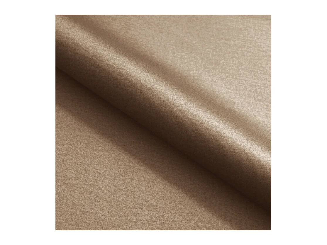 Canapé d'angle AMILIA Beige en velours avec fonction de couchage