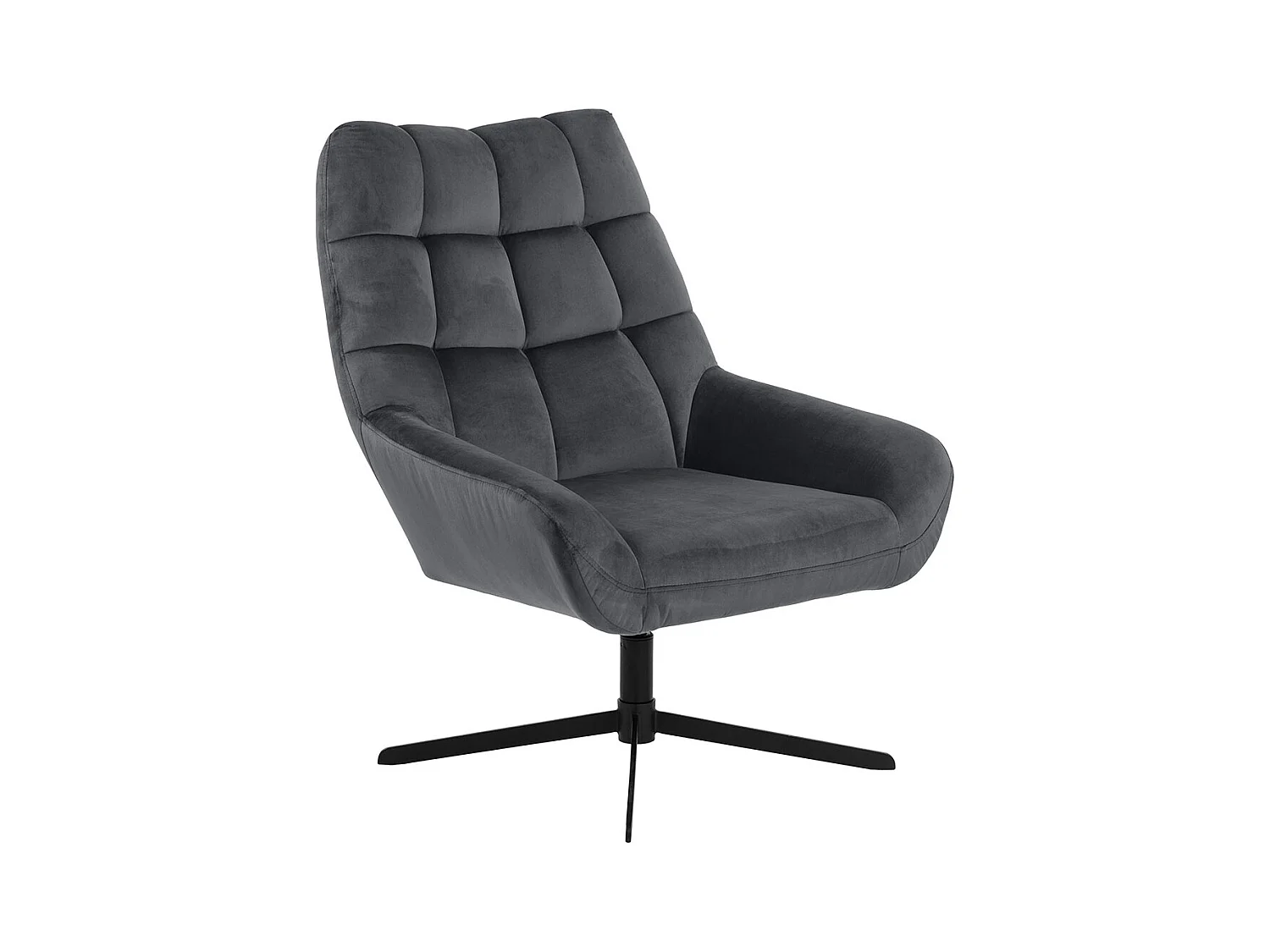 Paris fauteuil velours gris.
