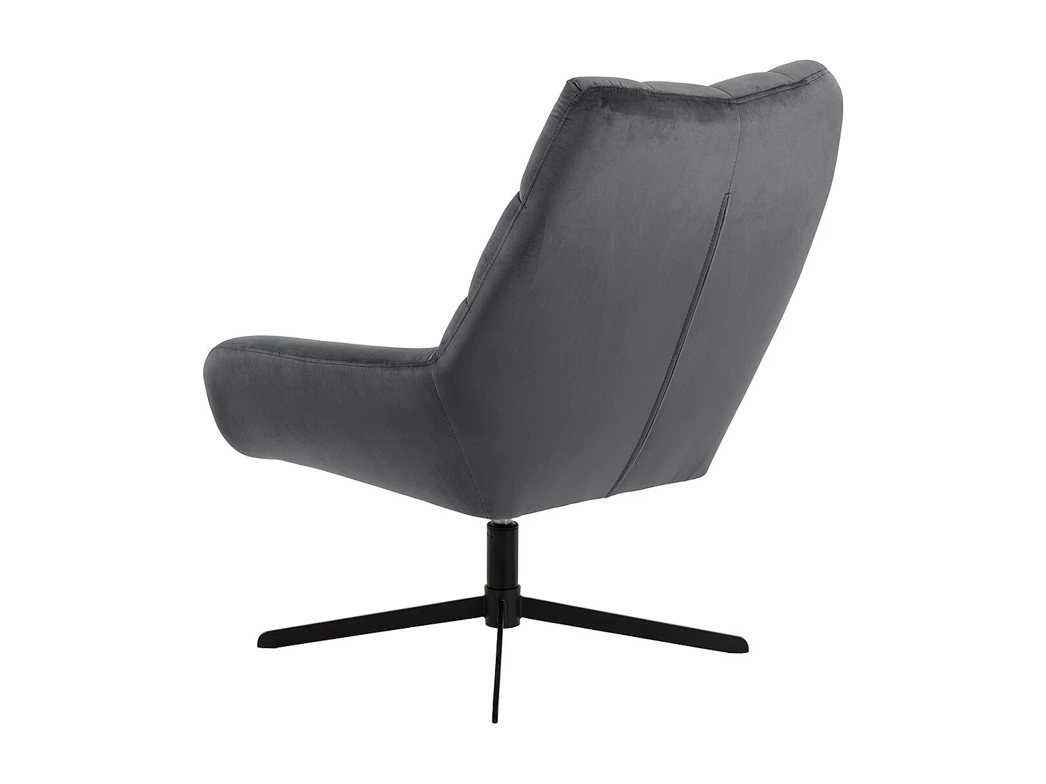 Paris fauteuil velours gris.