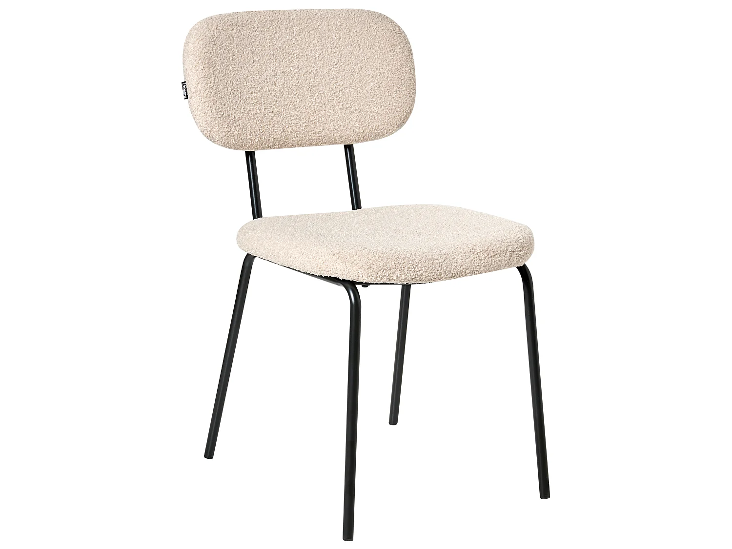 Set mit 2 Stühlen ADAIR Bouclé Beige