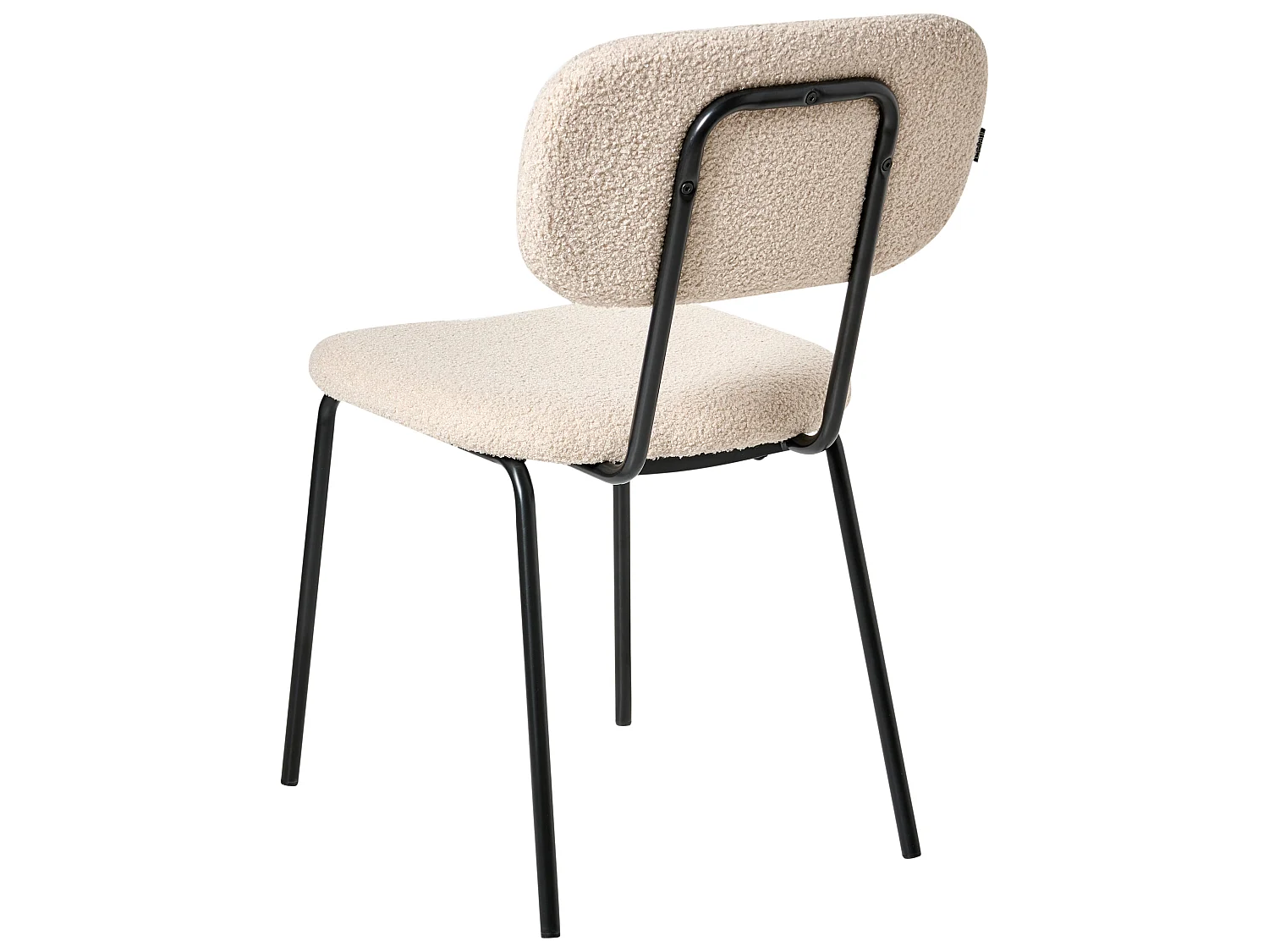 Set mit 2 Stühlen ADAIR Bouclé Beige