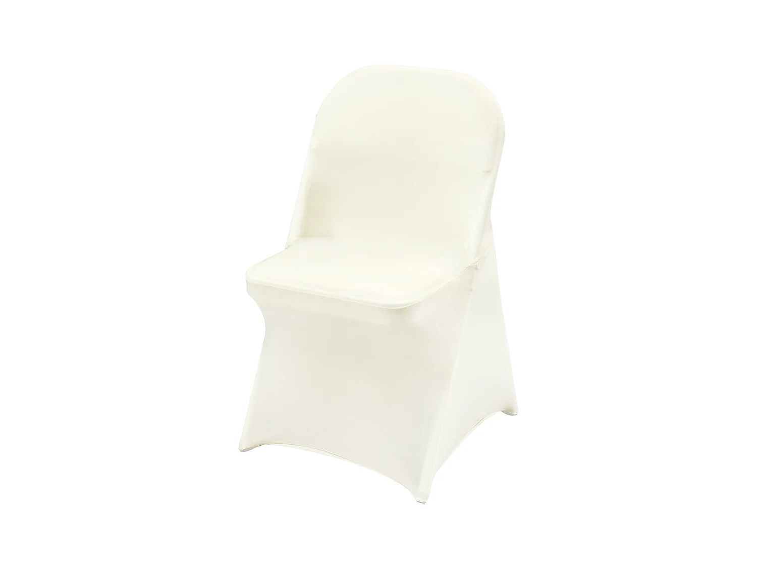 Housse de Chaise SucceBuy 50 Pièces, Blanc Ivoire, Housses de Protection Universelle