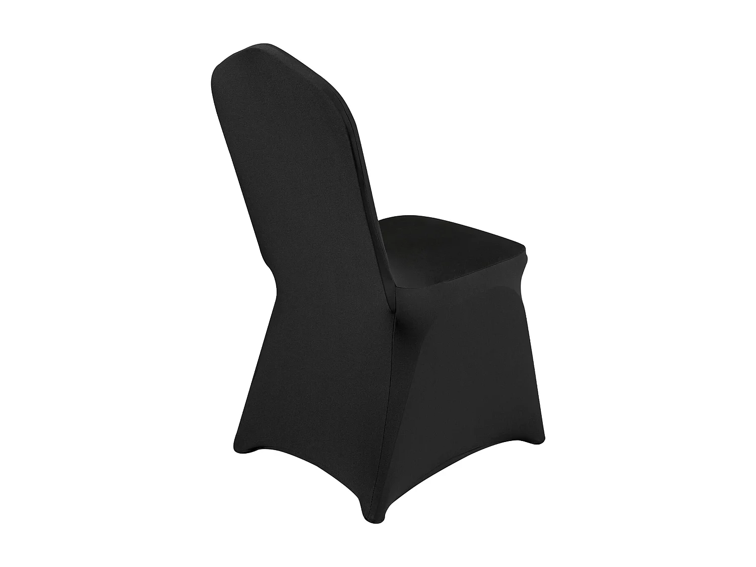 Housse de Chaise SucceBuy 50 Pièces, Noir, Housses de Chaise en Élasthanne Extensible pour Événements