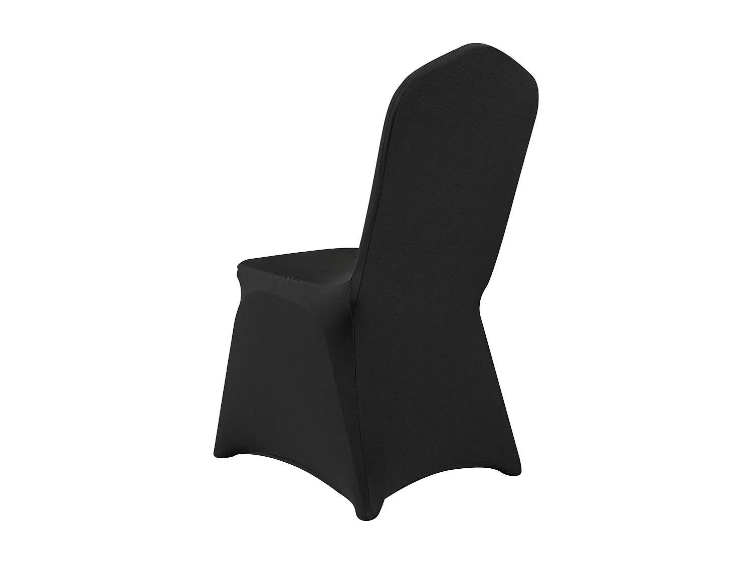 Housse de Chaise SucceBuy 50 Pièces, Noir, Housses de Chaise en Élasthanne Extensible pour Événements