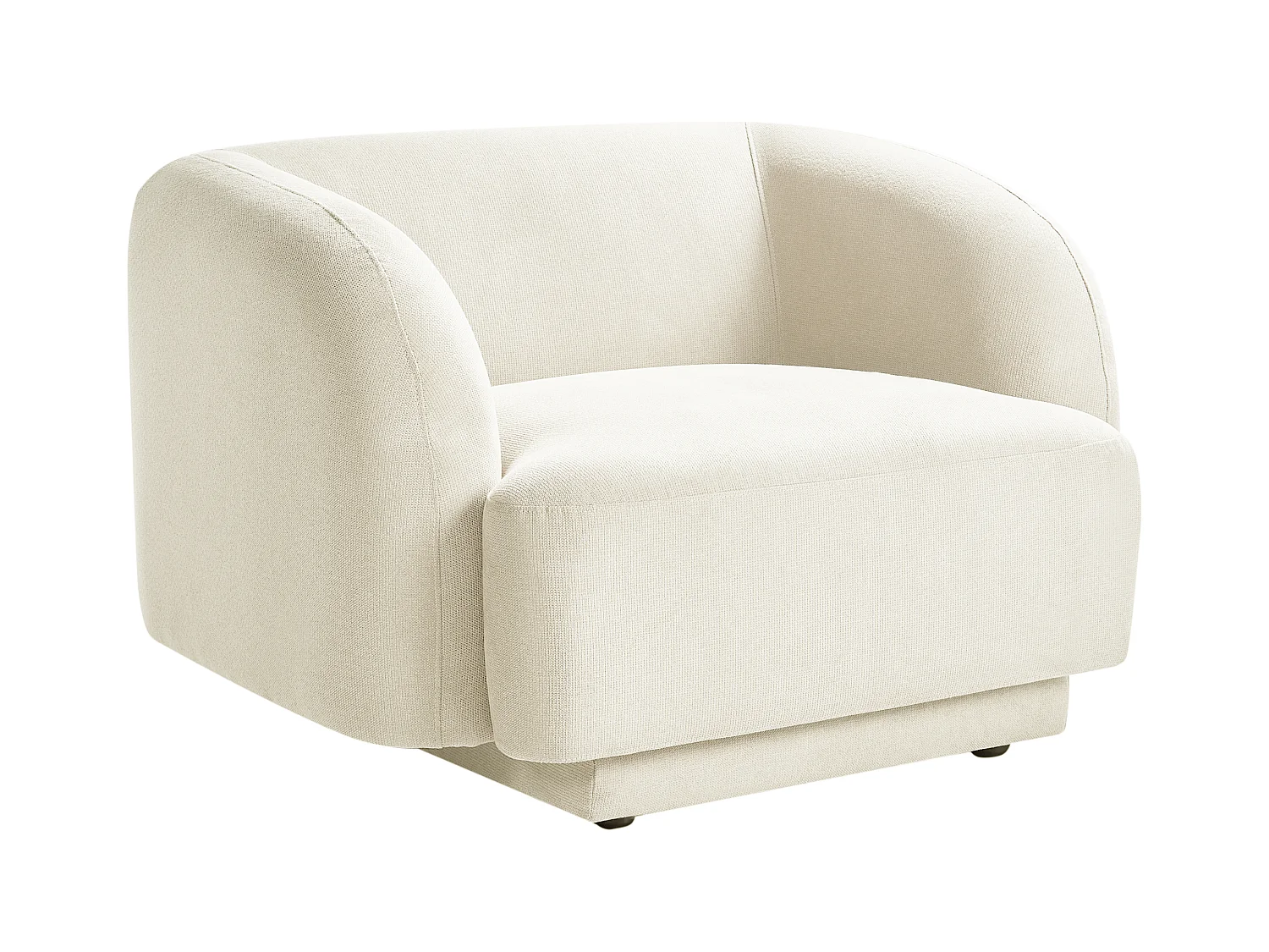 Fauteuil SKJANES Tissu Beige clair