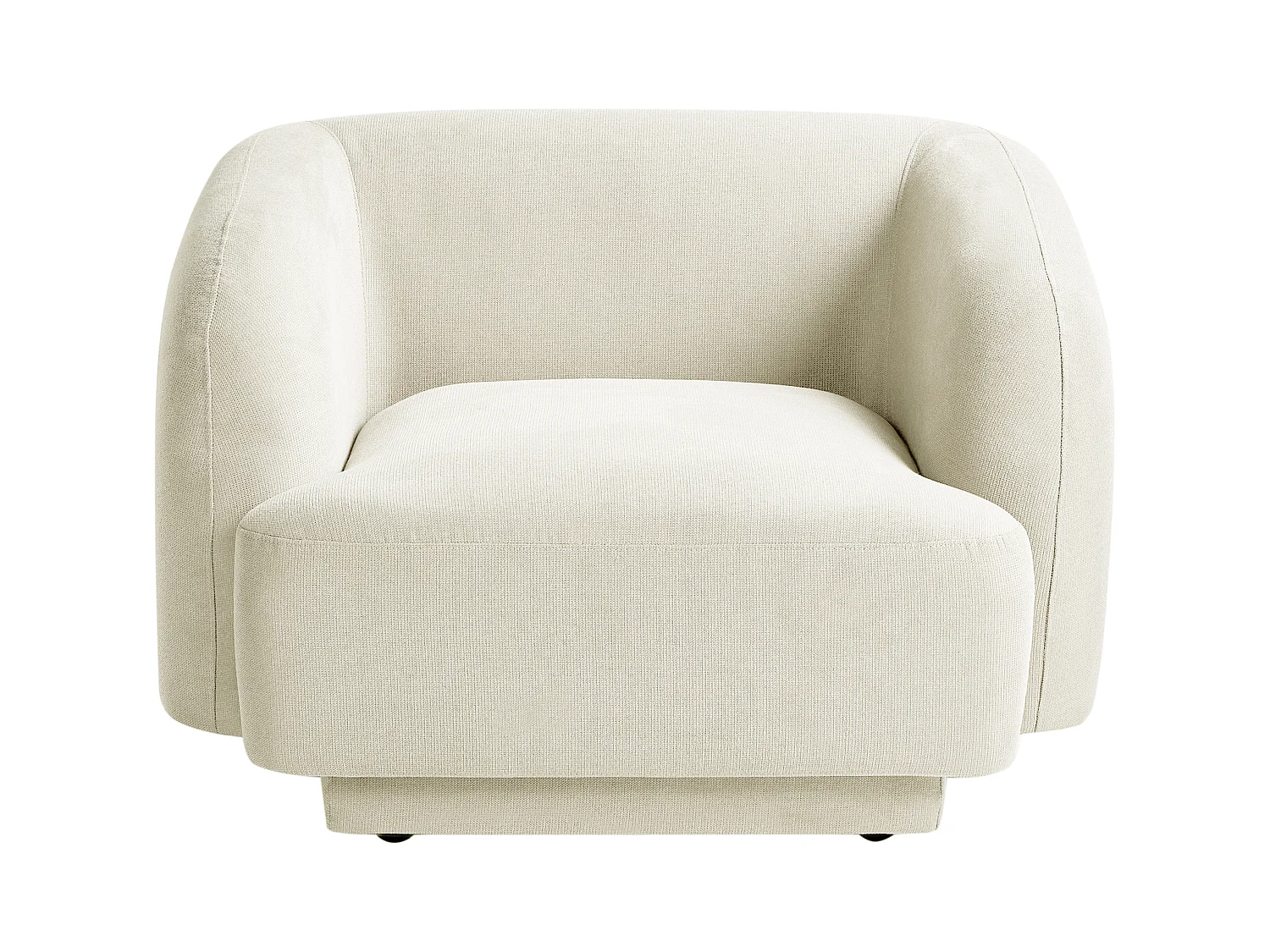 Fauteuil SKJANES Tissu Beige clair