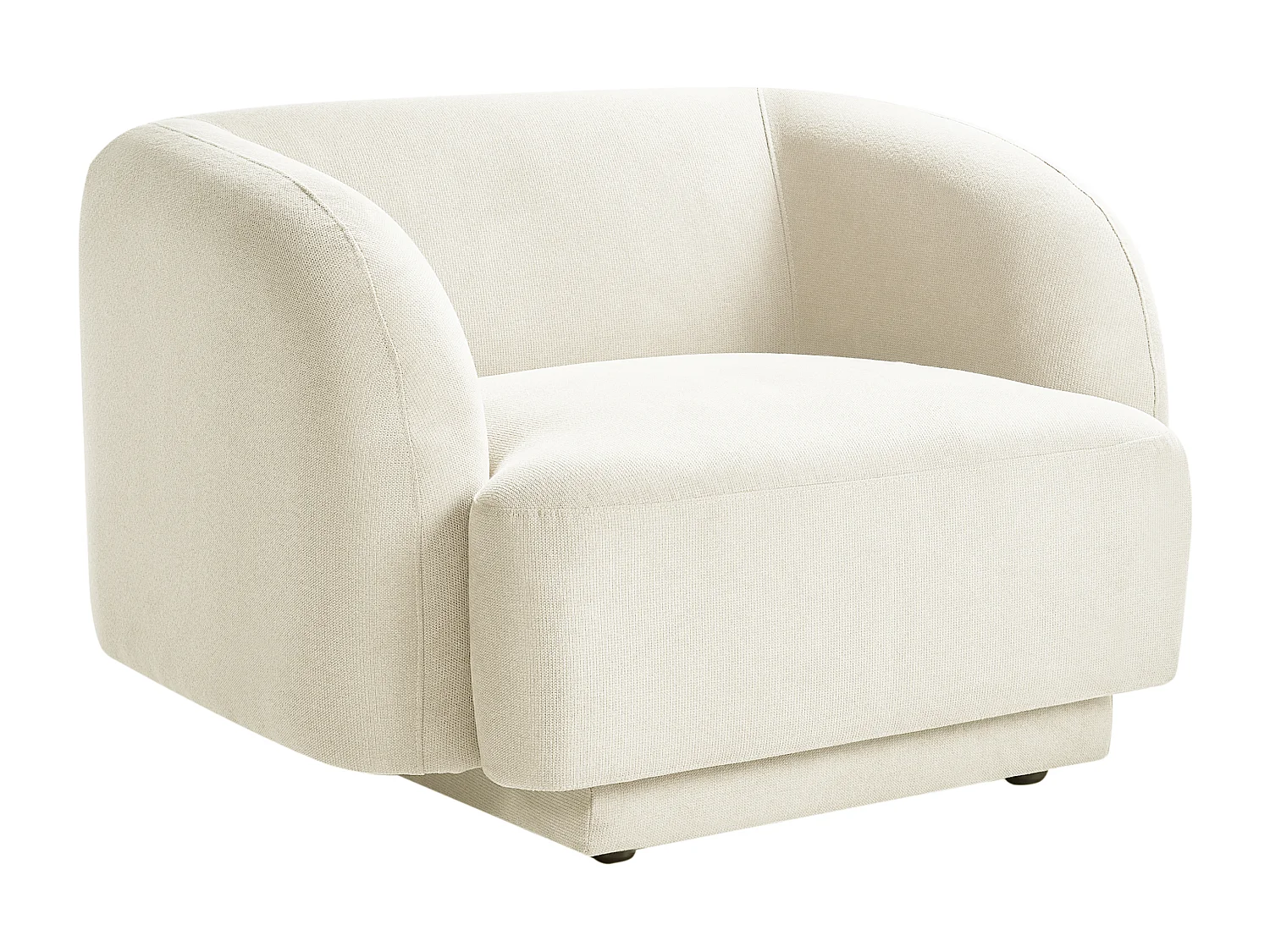Fauteuil SKJANES Tissu Beige clair