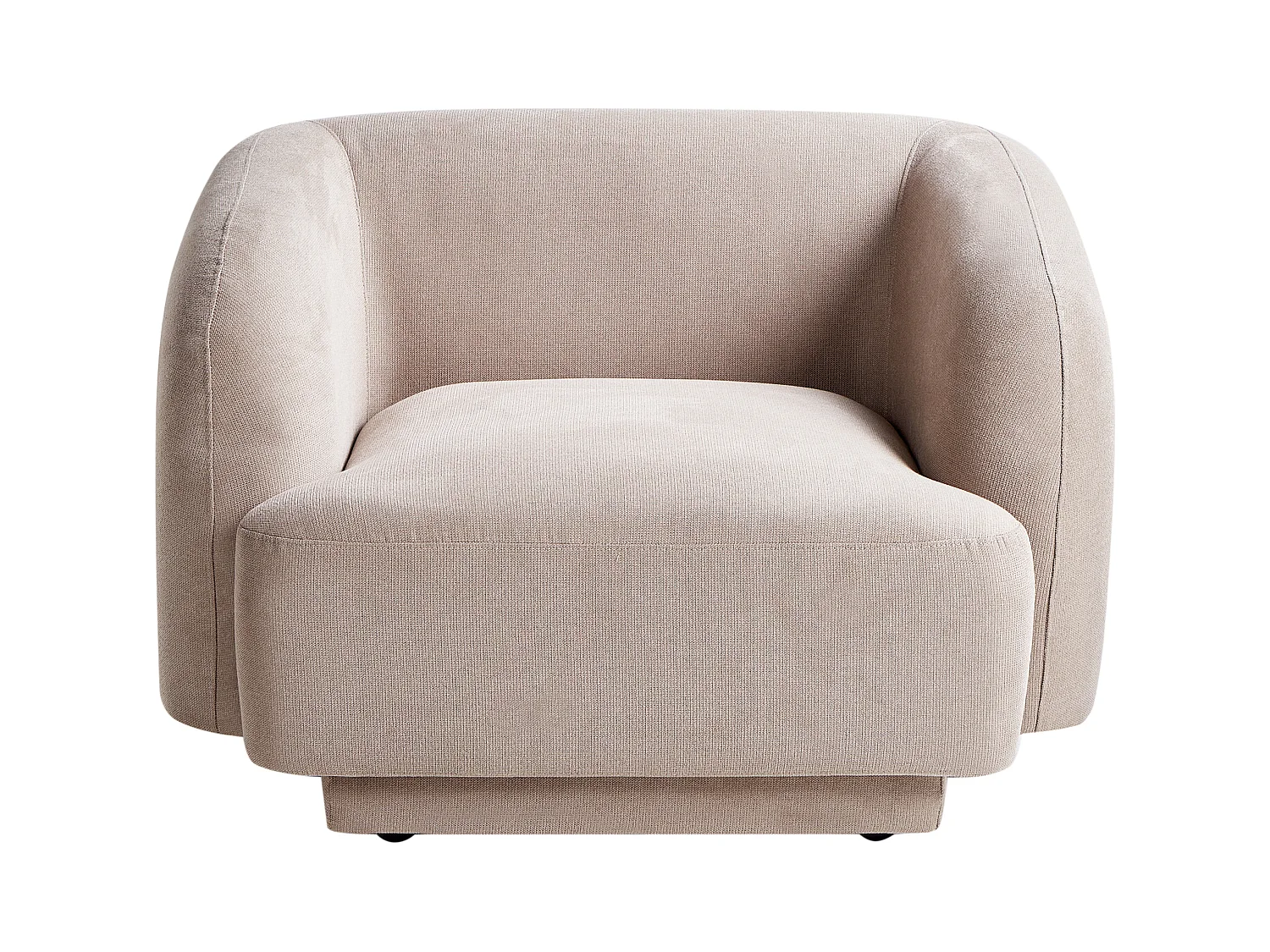 Fauteuil SKJANES Tissu Taupe