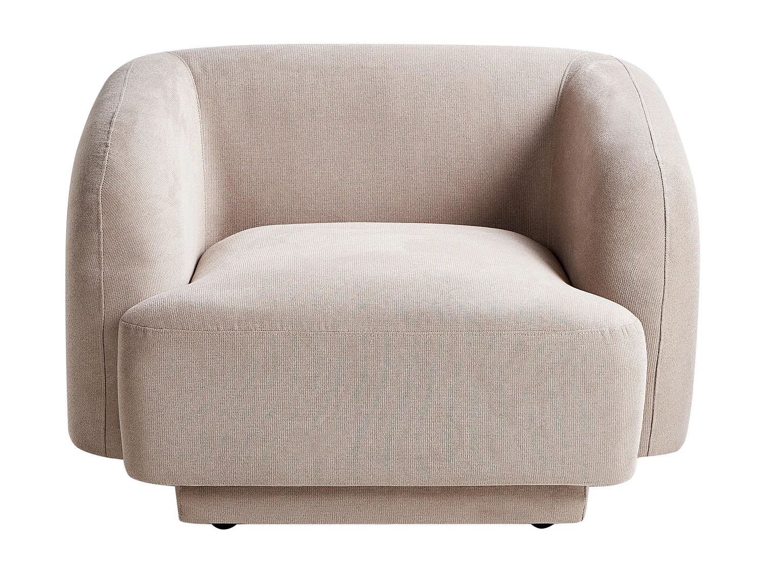 Fauteuil SKJANES Tissu Taupe