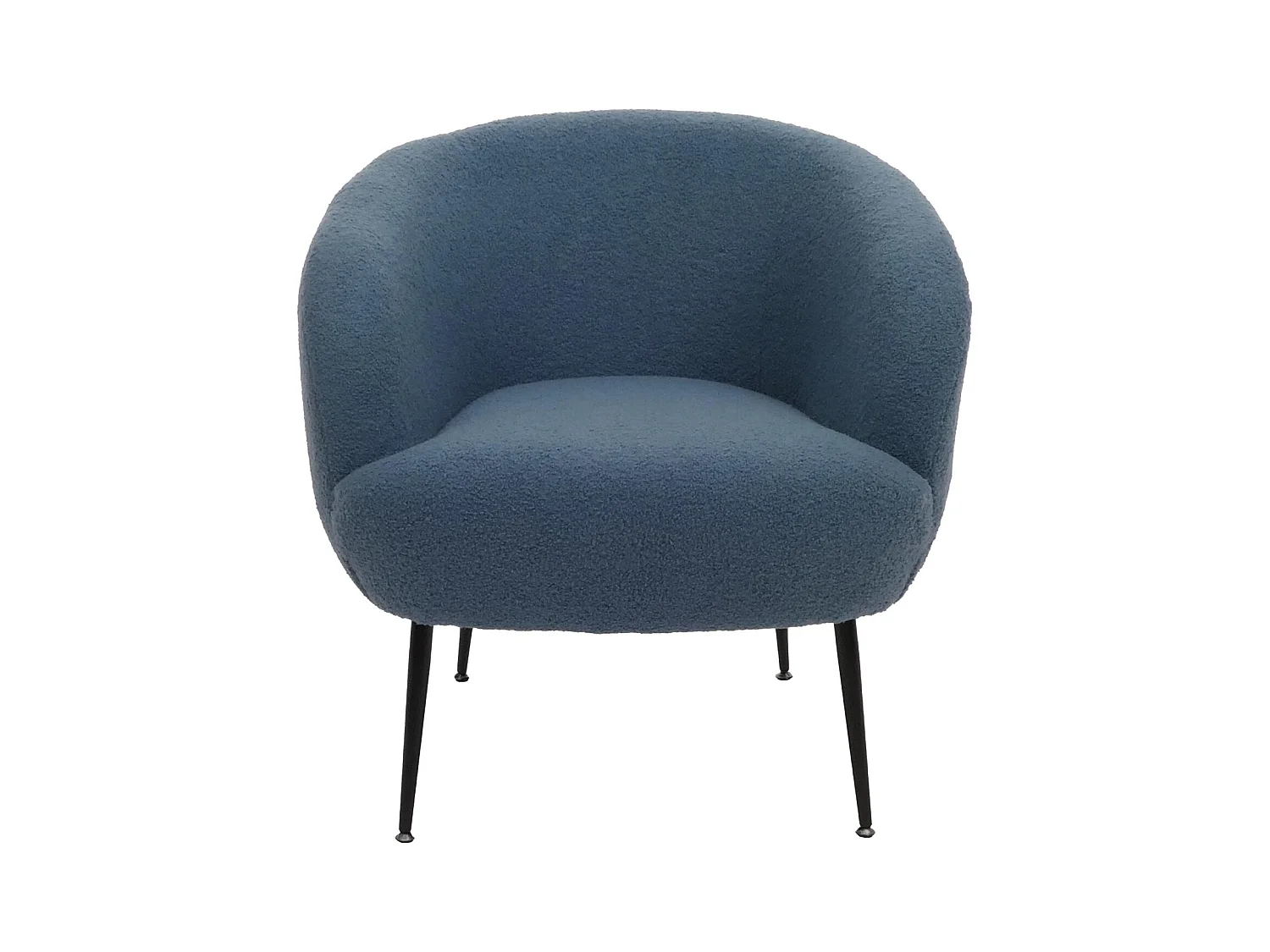 Fauteuil de salon MCW-O37,  bleu