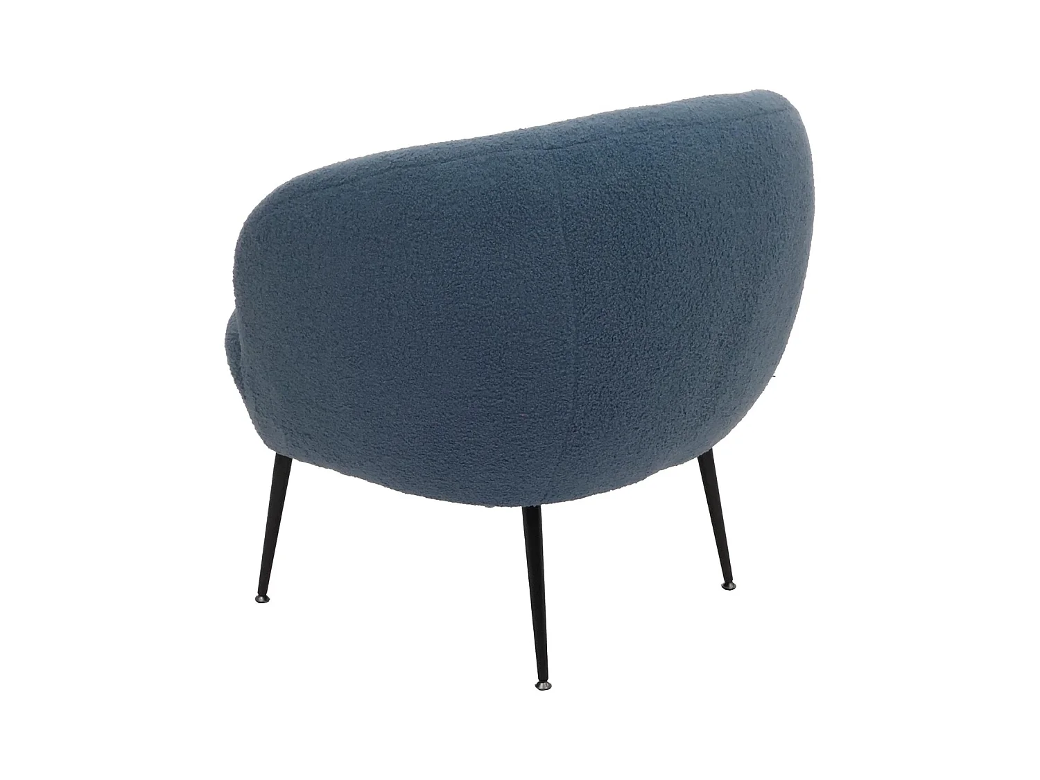 Fauteuil de salon MCW-O37,  bleu