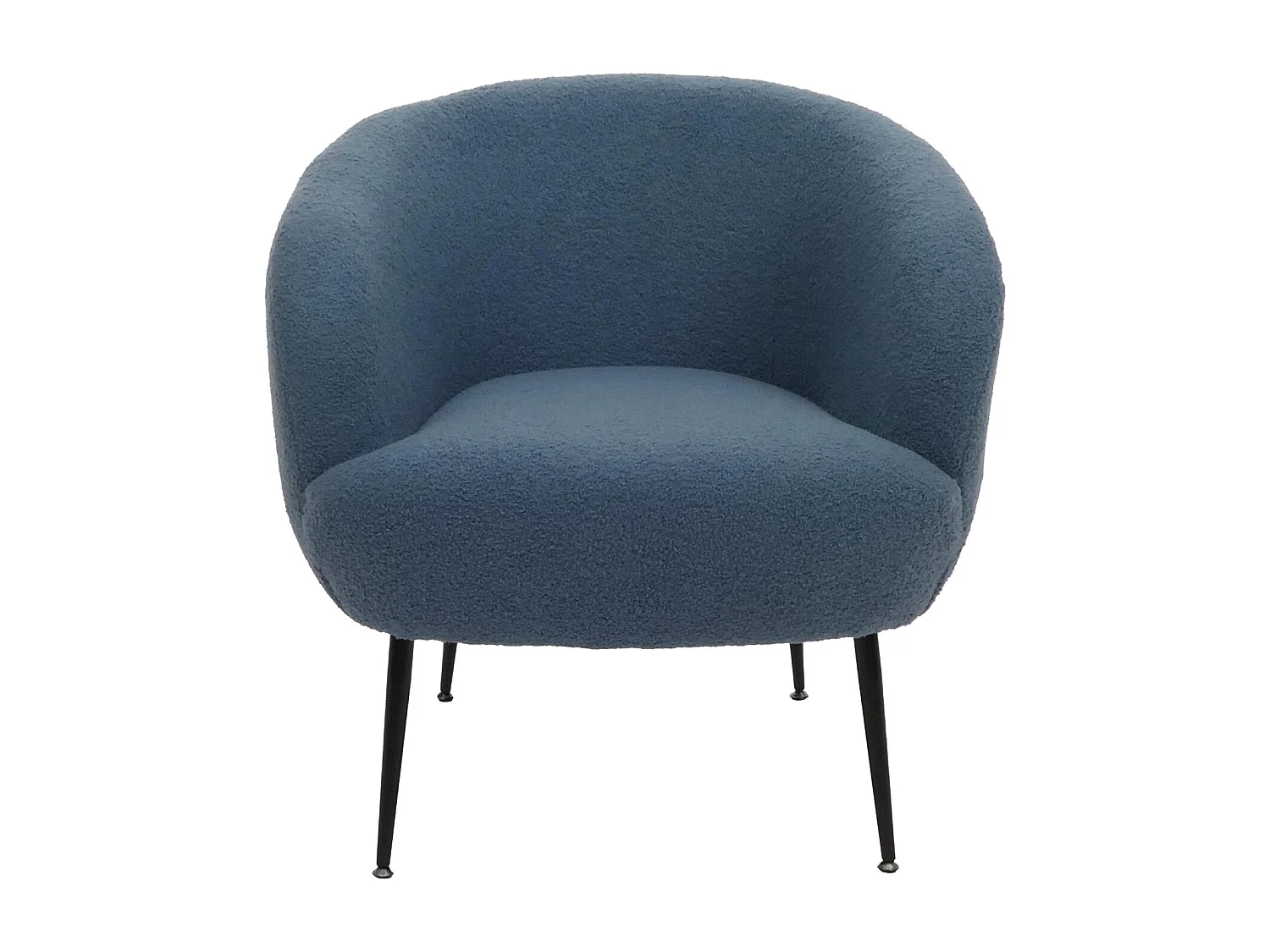 Fauteuil de salon MCW-O37,  bleu