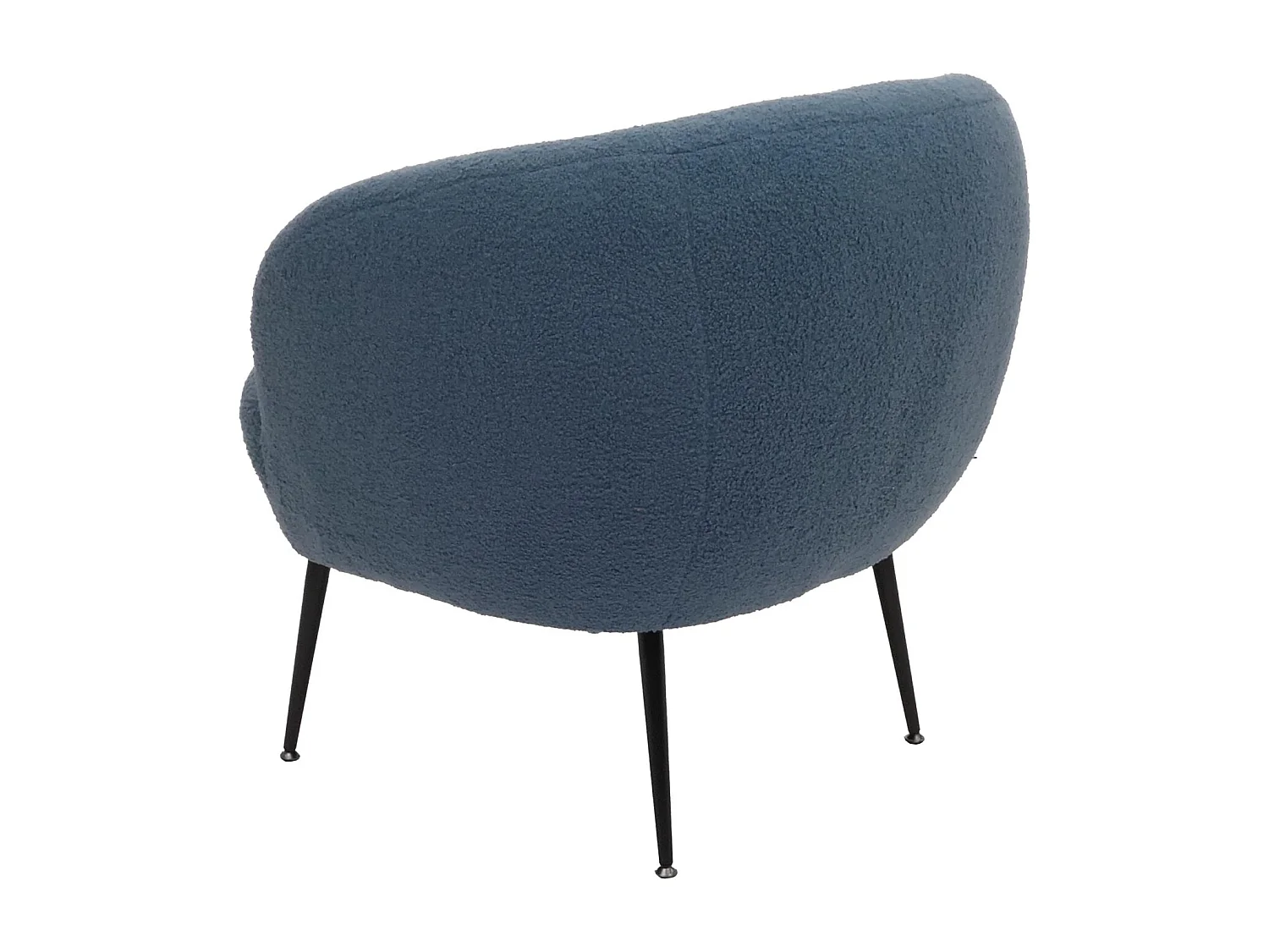 Fauteuil de salon MCW-O37,  bleu