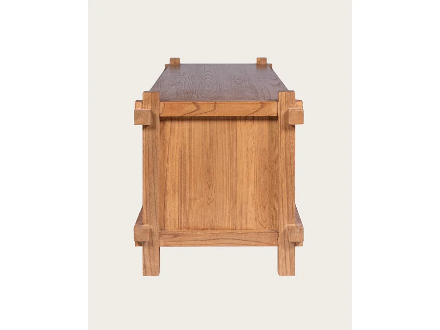 Nara - Meuble tv en bois de teck 150 cm