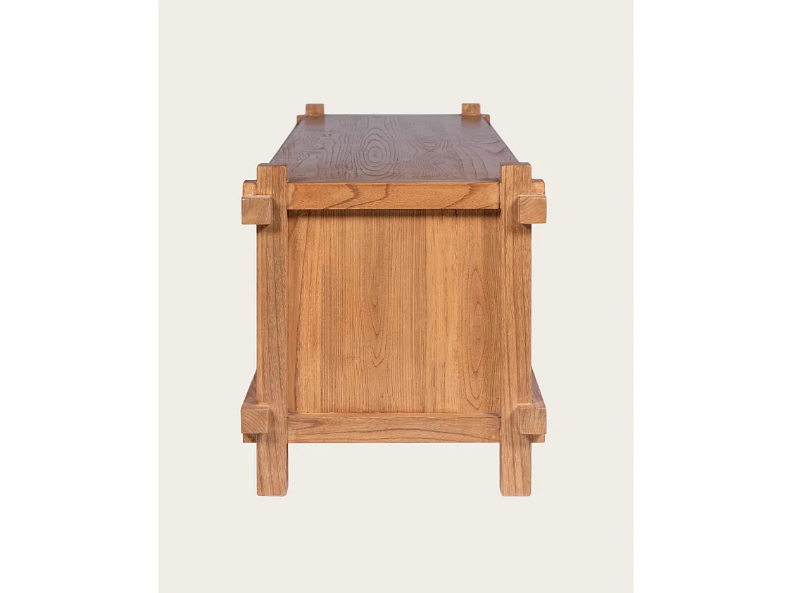 Nara - Meuble tv en bois de teck 150 cm