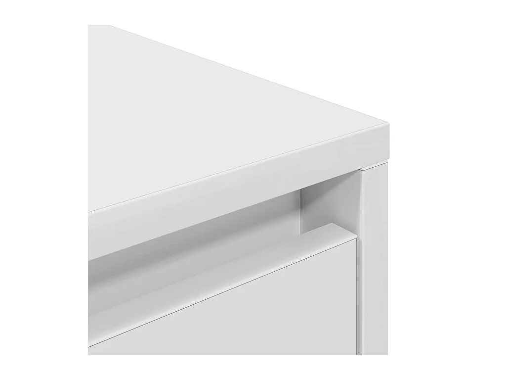 Mobile Porta TV con Luci LED Bianco 193,5x41x50 cm