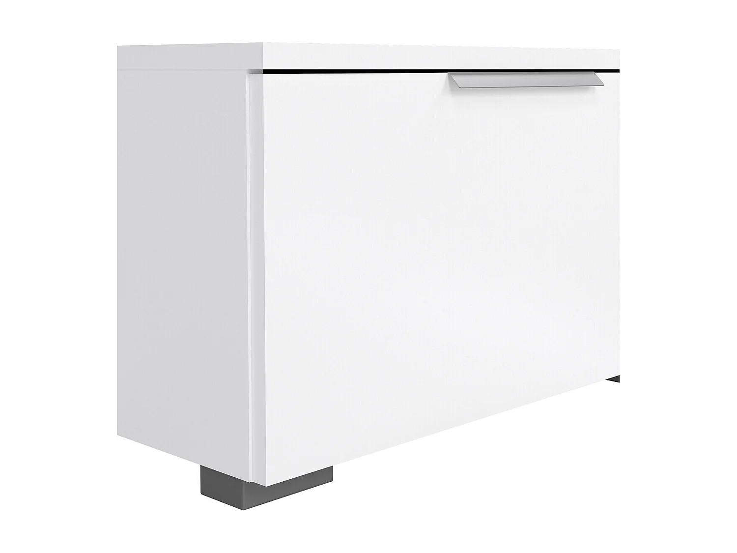 Meuble TV 2 tiroirs et 2 niches L173 cm - BILLIE