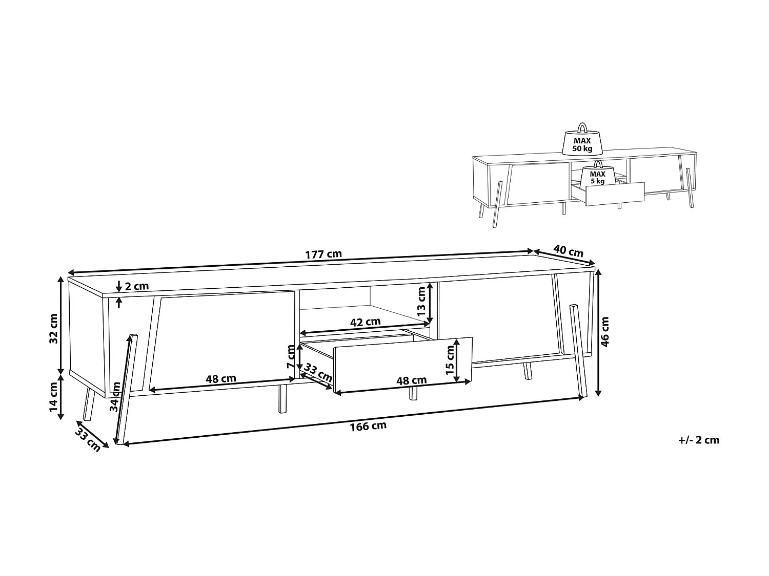 Mobile TV BLACKPOOL Bianco
